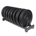 Rubber Bumper Plate Rack