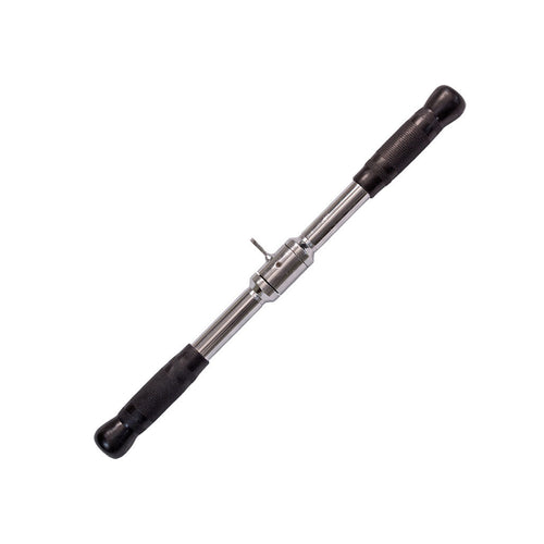 Body-Solid Revolving Straight Bar with Rubber Grip