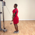 Body-Solid Pro-Style Lat Bar with Rubber Grip