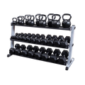 Body-Solid Pro Dumbbell Rack (3-tier)
