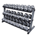 Body-Solid Pro Dumbbell Rack (3-tier)