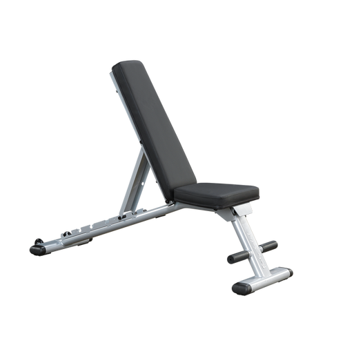 Body-Solid Folding Adjustable Flat Incline Decline Multi-Bench - Performance Zone Sports