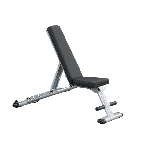 Body-Solid Folding Adjustable Flat Incline Decline Multi-Bench - Performance Zone Sports